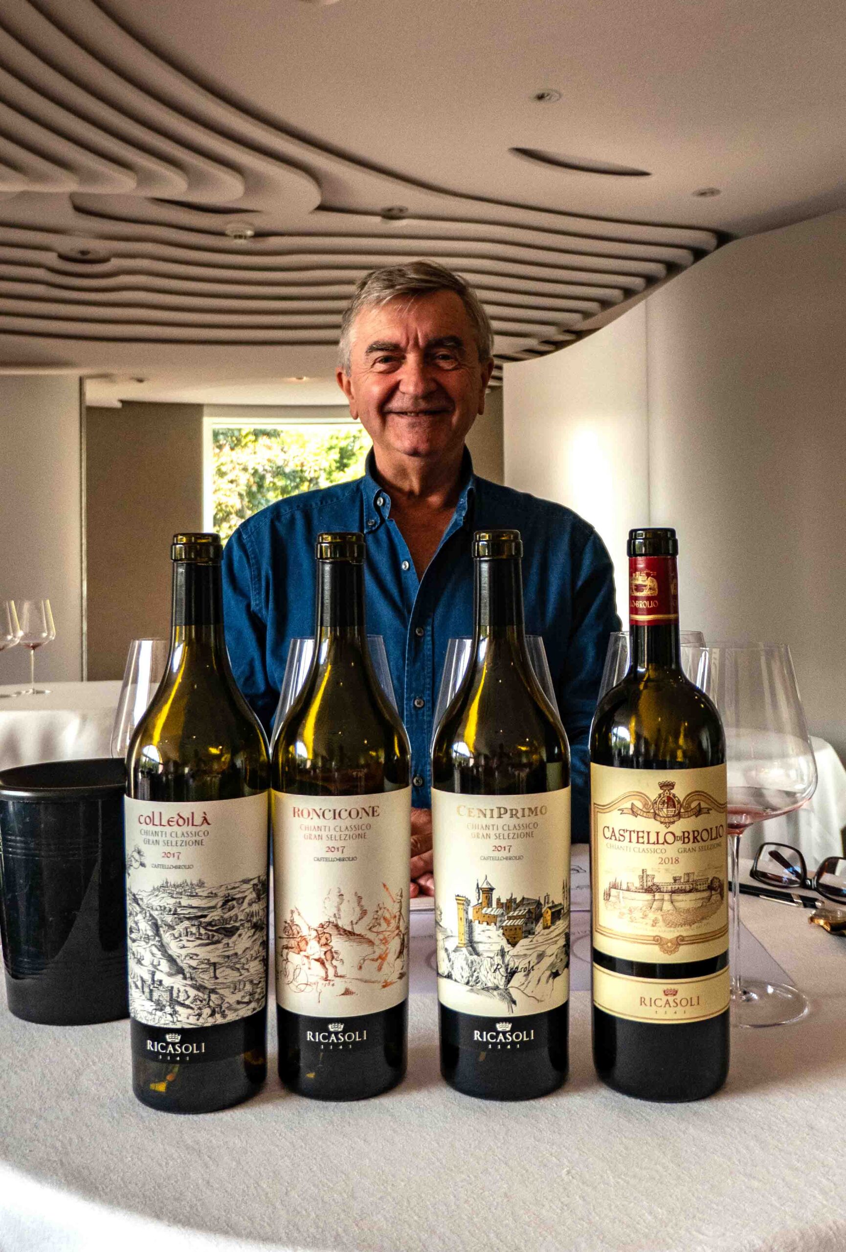 Francesco Ricasoli präsentierte die Crus des Castello di Brolio